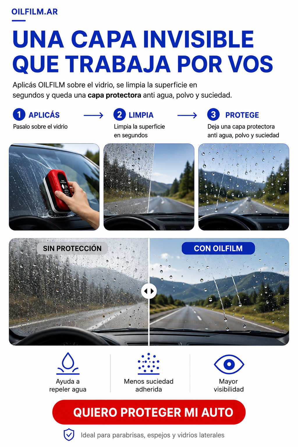 OILFILM Repelente de Agua y Suciedad